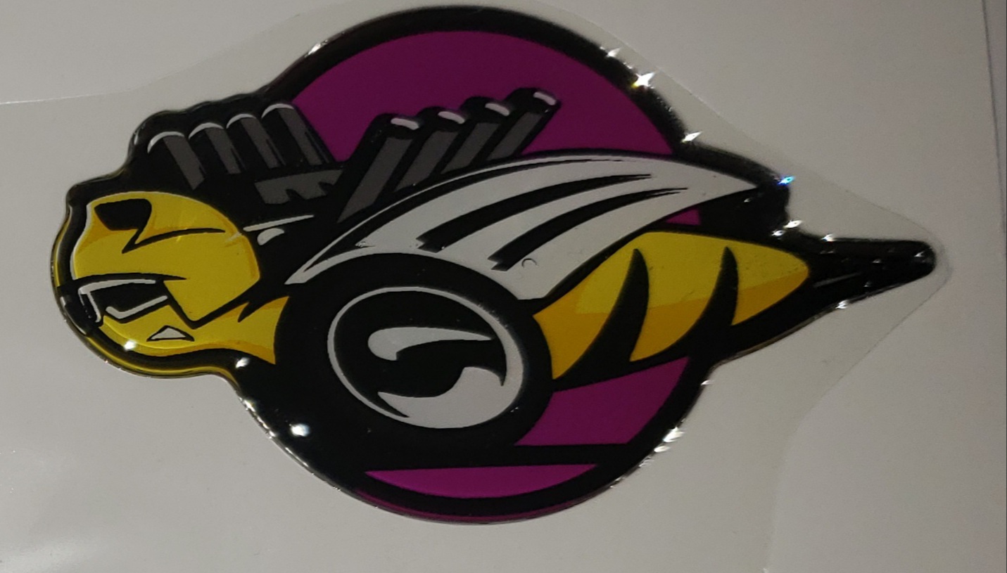 "Rumble Bee" Custom Tailgate Epoxy Coated Emblem 04-05 Dodge Ram "Rumble Bee" Custom Tailgate Epoxy Coated Emblem 04-05 Dodge Ram